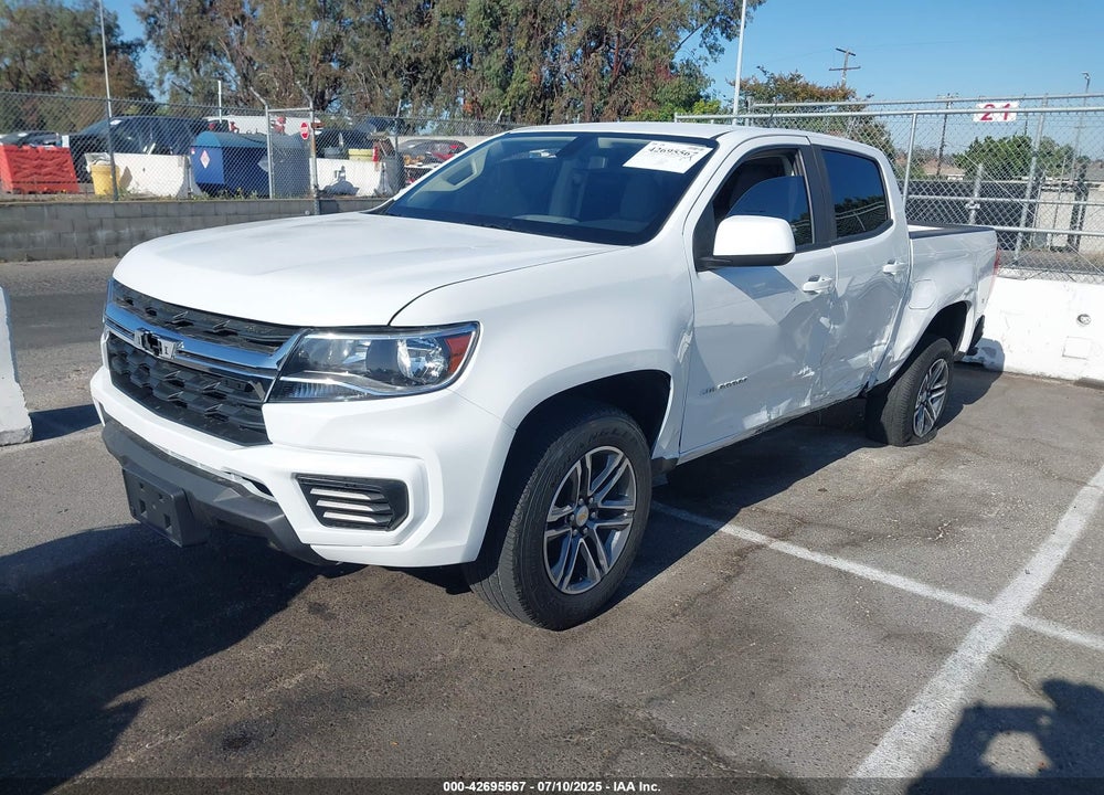 2022 CHEVROLET COLORADO VIN: 1GCGSBEN7N1188574