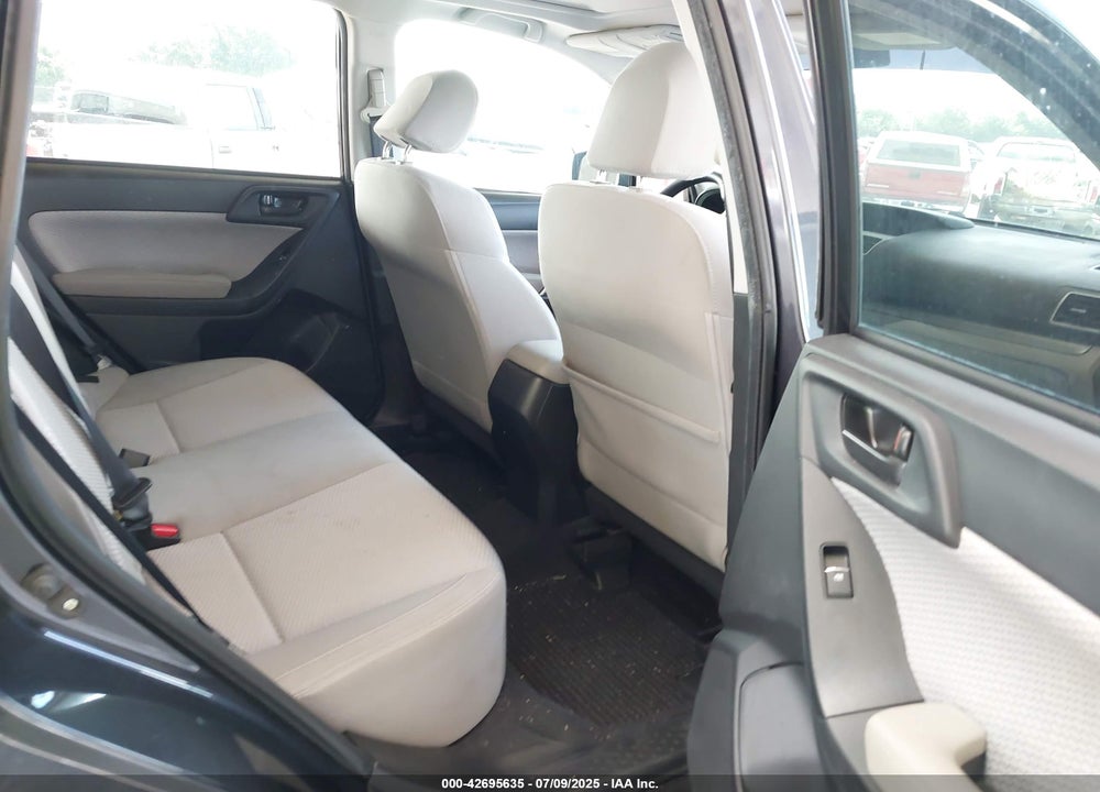 2017 SUBARU FORESTER VIN: JF2SJADC5HH448474