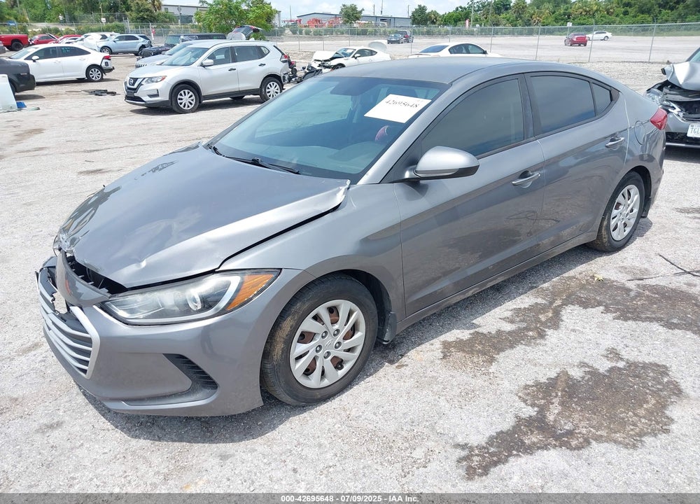2018 HYUNDAI ELANTRA SE VIN: 5NPD74LF4JH247322