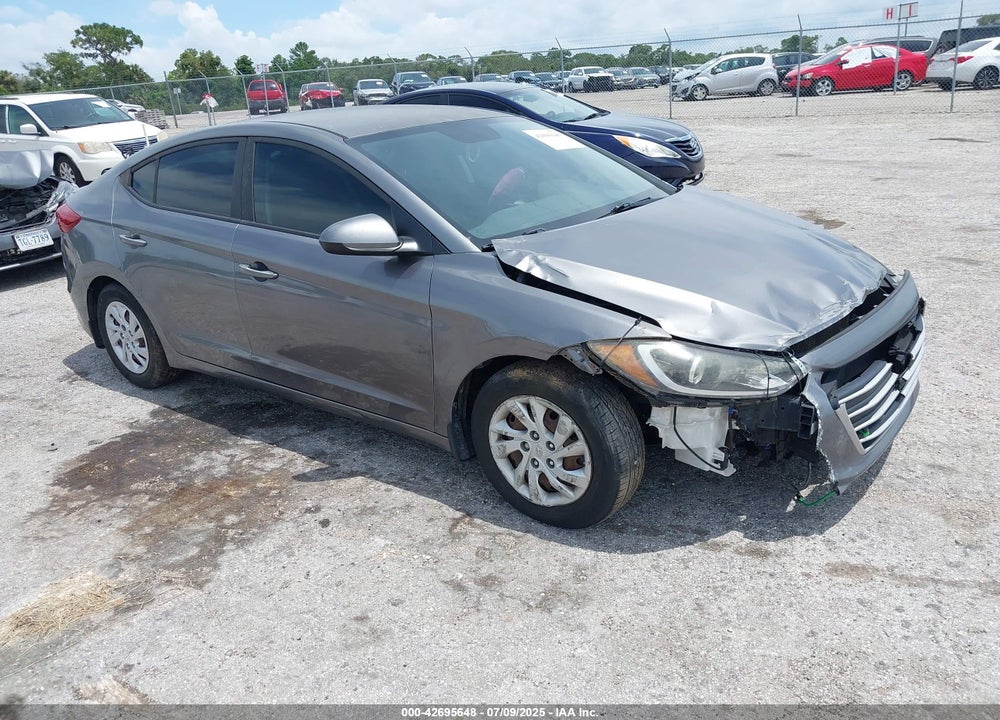 2018 HYUNDAI ELANTRA SE VIN: 5NPD74LF4JH247322