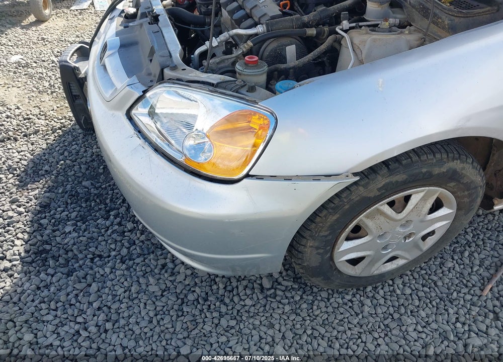 2003 HONDA CIVIC LX VIN: 1HGEM22573L002265