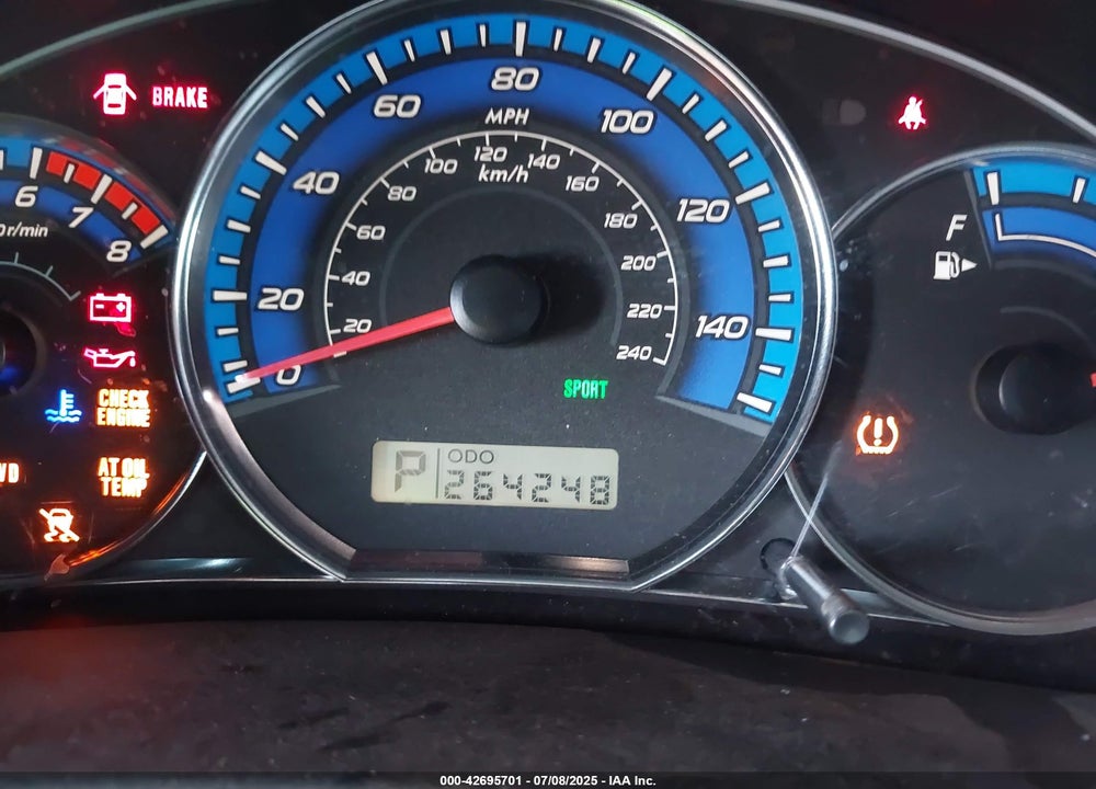 2009 SUBARU FORESTER VIN: JF2SH61699H750861