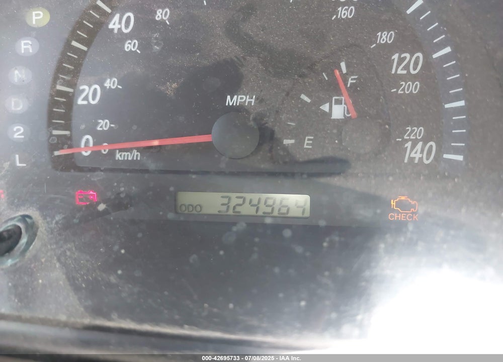 2003 TOYOTA CAMRY LE VIN: 4T1BE32K73U244778