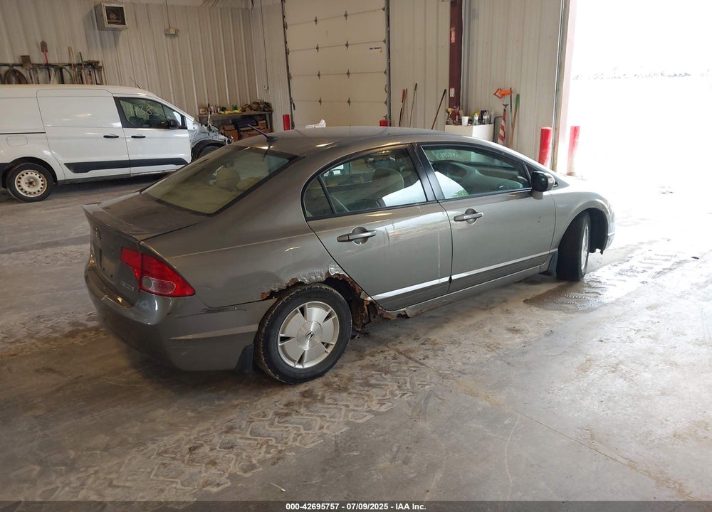 2006 HONDA CIVIC HYBRID VIN: JHMFA36296S002620