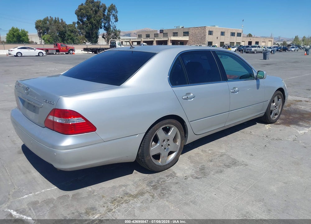 2005 LEXUS LS 430 VIN: JTHBN36F555023564