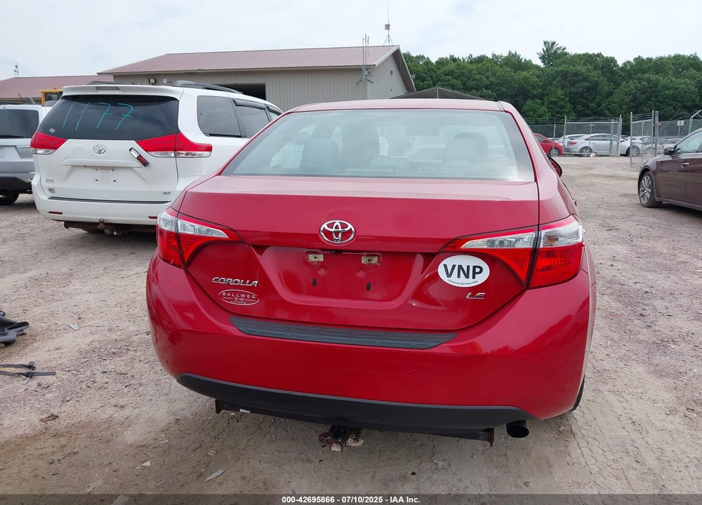 2015 TOYOTA COROLLA VIN: 5YFBURHE1FP336398