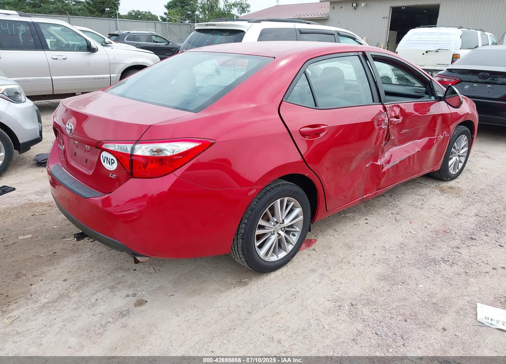 2015 TOYOTA COROLLA VIN: 5YFBURHE1FP336398