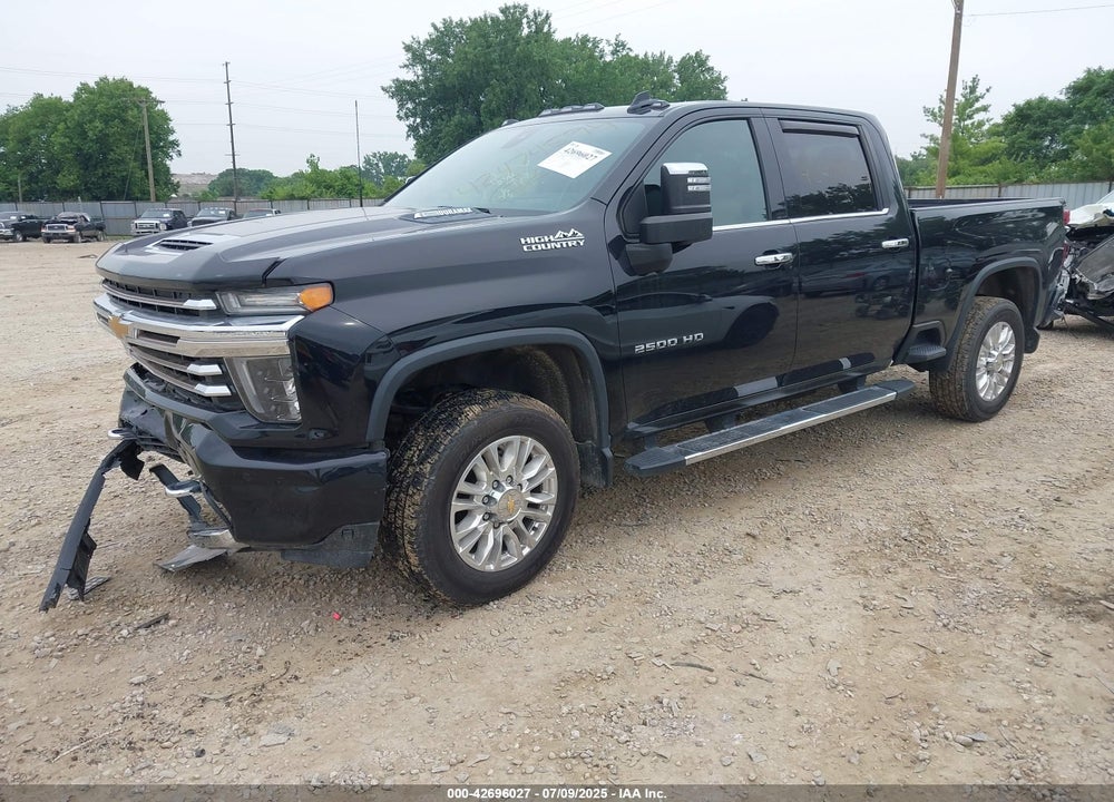 2021 CHEVROLET SILVERADO 2500HD 4WD STANDARD BED HIGH COUNTRY VIN: 1GC4YREY3MF132945