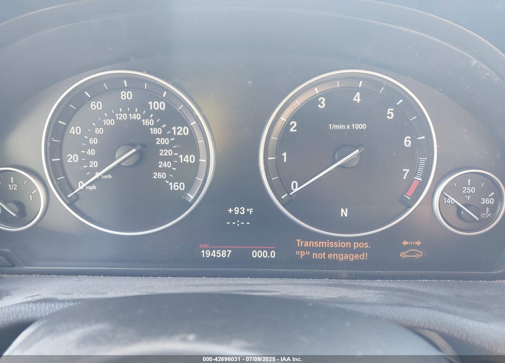 2013 BMW X3 VIN: 5UXWX9C51D0A13865