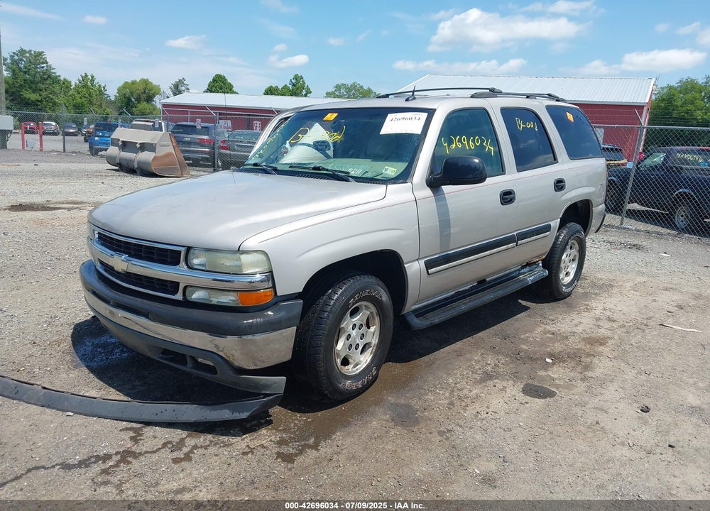 2005 CHEVROLET TAHOE VIN: 1GNEK13T95J102868