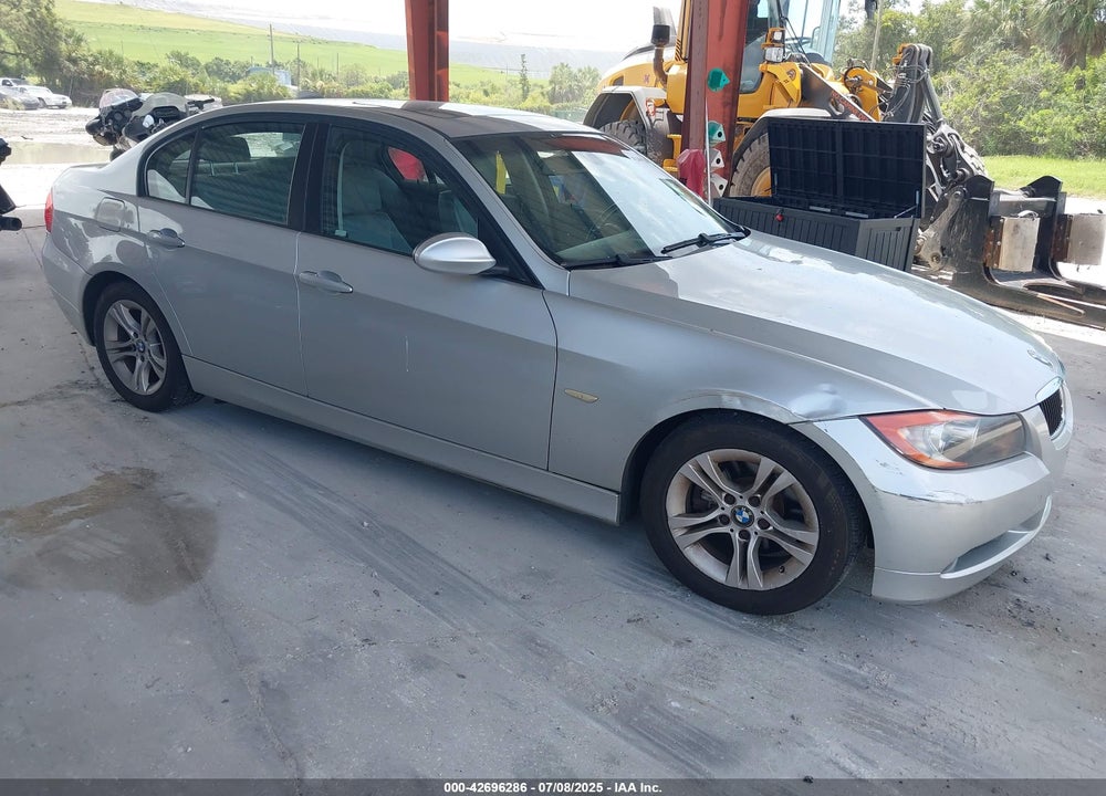 2008 BMW 328I VIN: WBAVA37578NL50095