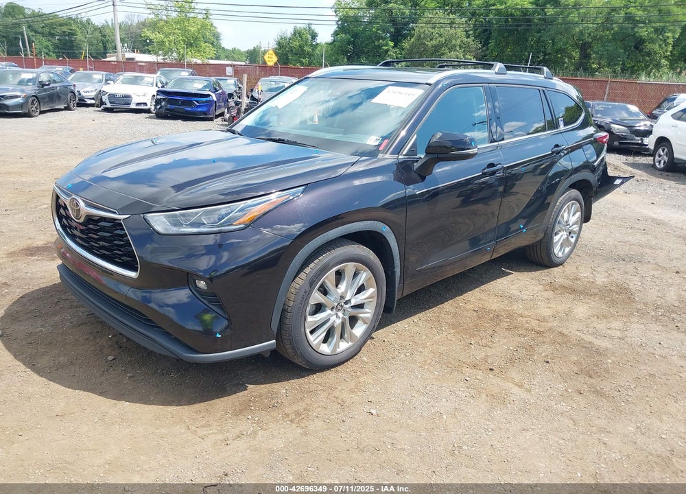 2022 TOYOTA HIGHLANDER VIN: 5TDDZRBH8NS214043