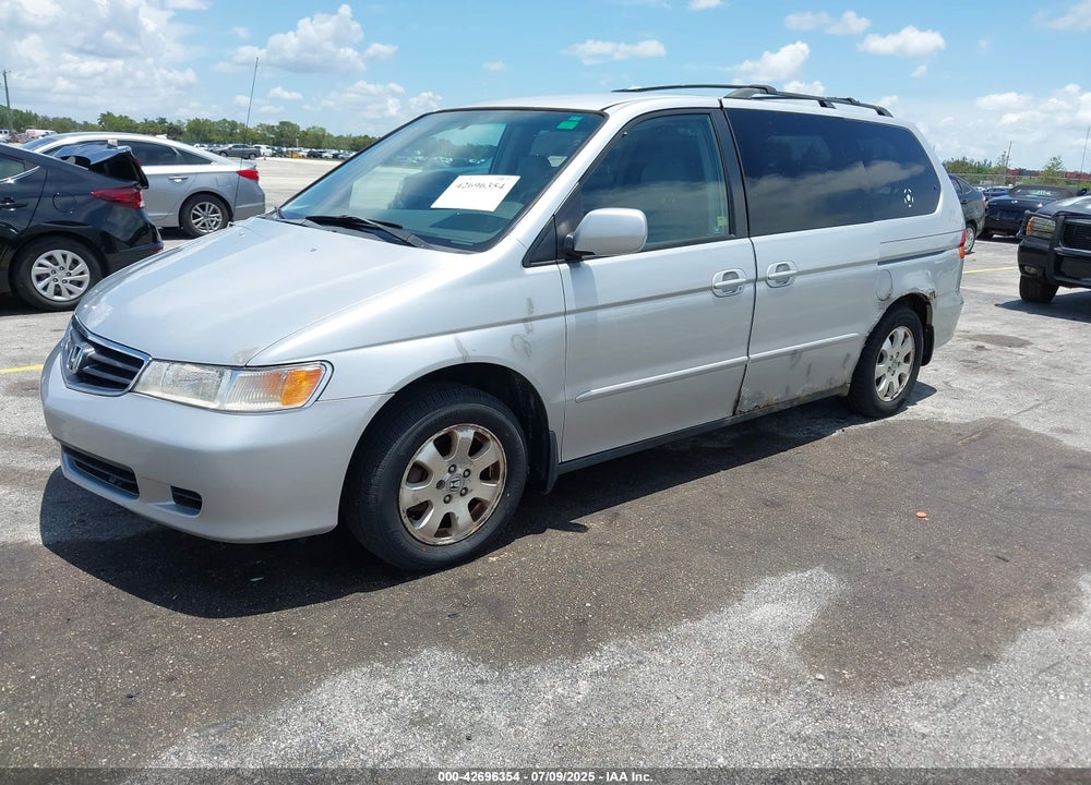 2002 HONDA ODYSSEY EX-L VIN: 5FNRL18932B050659