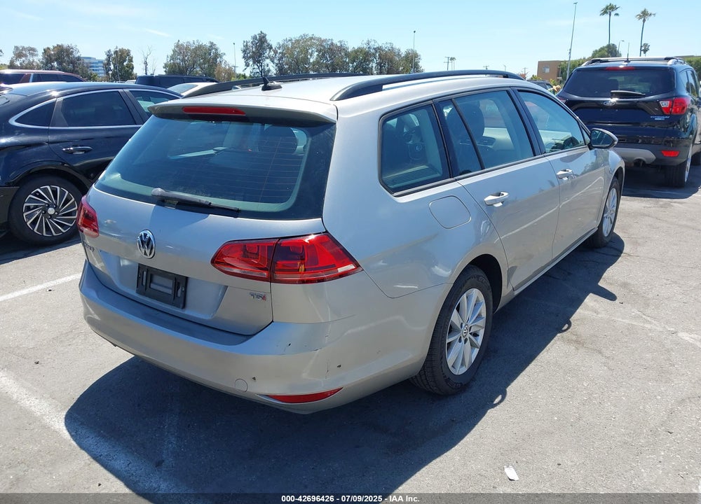 2016 VOLKSWAGEN GOLF SPORTWAGEN TSI S 4-DOOR VIN: 3VWC17AU3GM514286