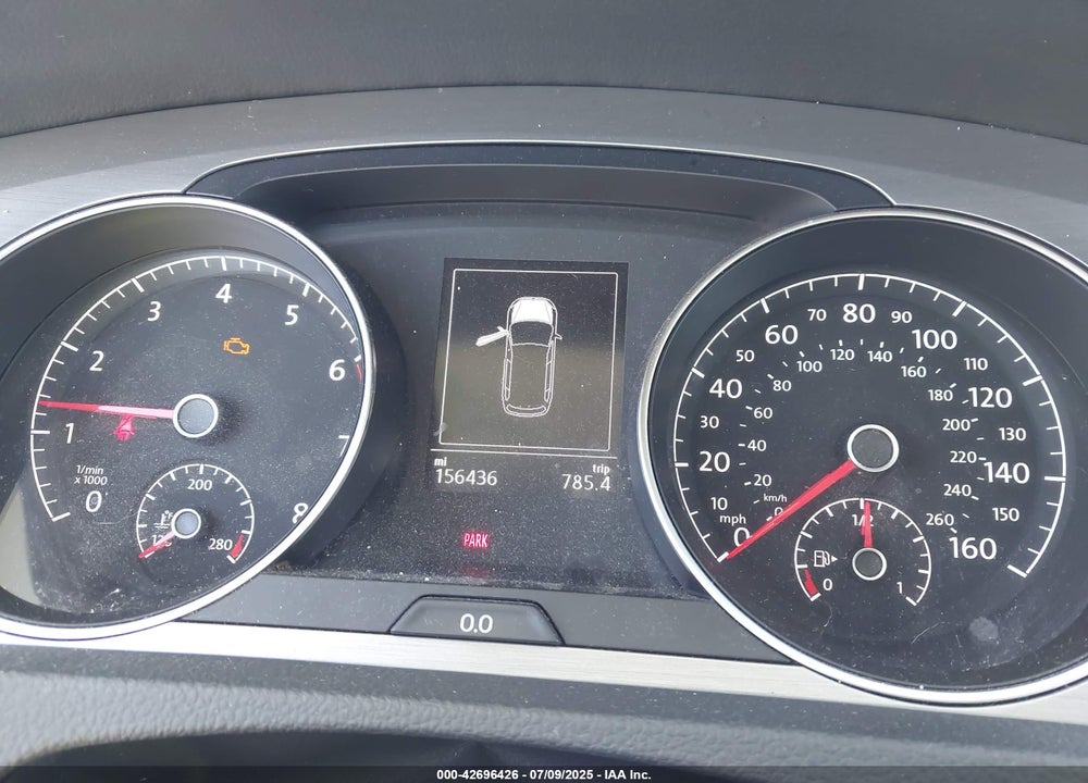 2016 VOLKSWAGEN GOLF SPORTWAGEN TSI S 4-DOOR VIN: 3VWC17AU3GM514286