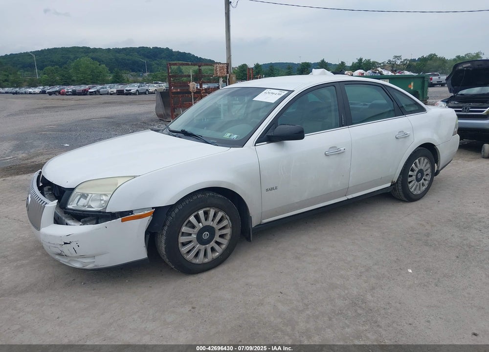 2008 MERCURY SABLE VIN: 1MEHM40W08G624322