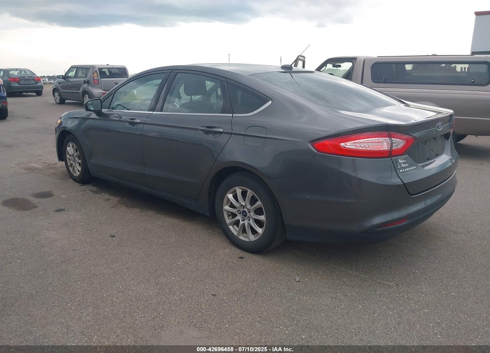2015 FORD FUSION S VIN: 3FA6P0G72FR183733