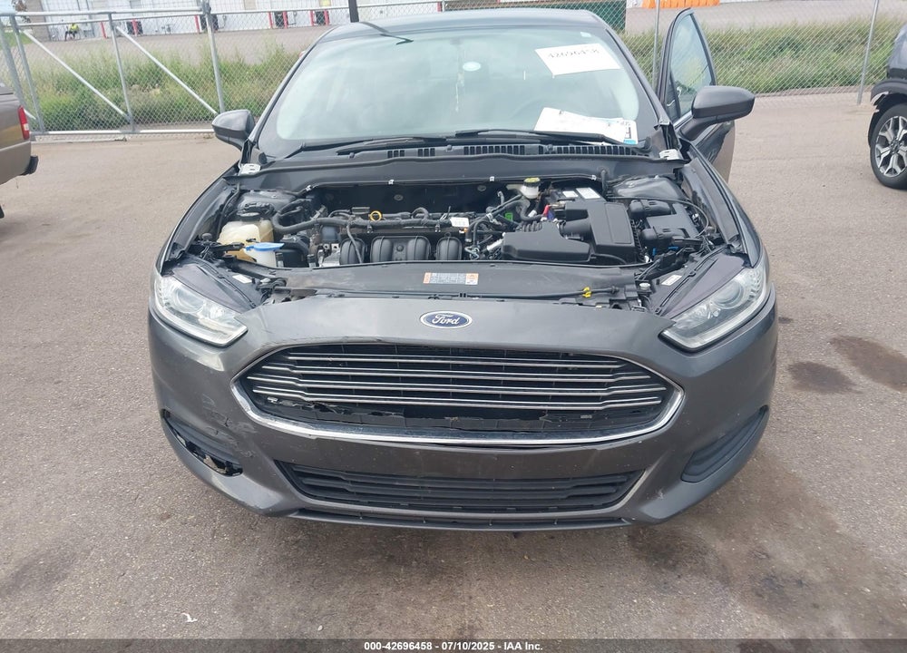 2015 FORD FUSION S VIN: 3FA6P0G72FR183733
