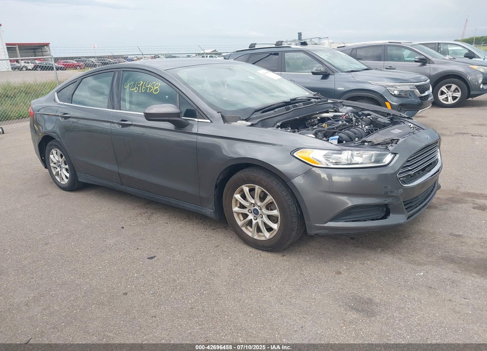 2015 FORD FUSION S VIN: 3FA6P0G72FR183733