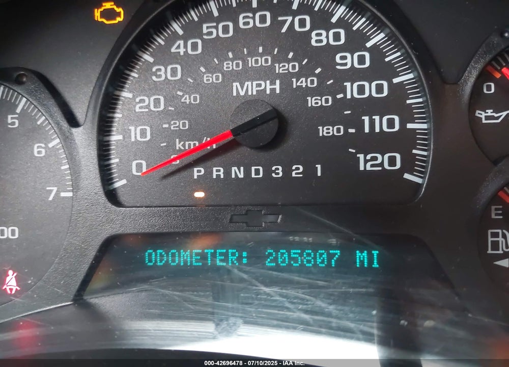 2007 CHEVROLET TRAILBLAZER VIN: 1GNDT13S072111357