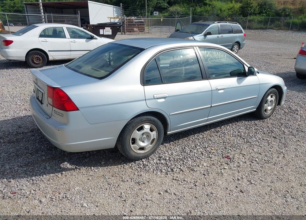 2003 HONDA CIVIC HYBRID VIN: JHMES966X3S031604