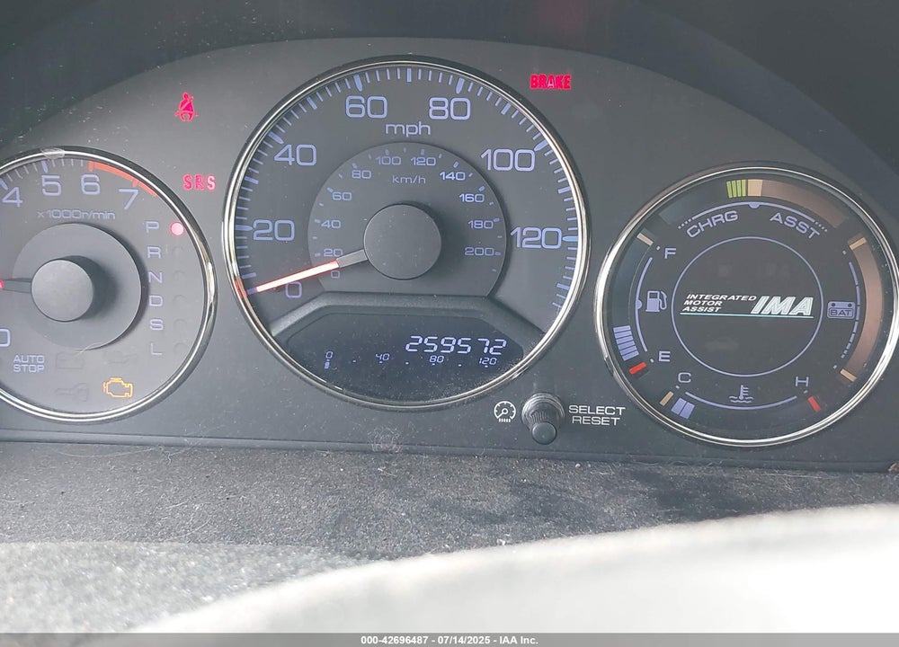 2003 HONDA CIVIC HYBRID VIN: JHMES966X3S031604