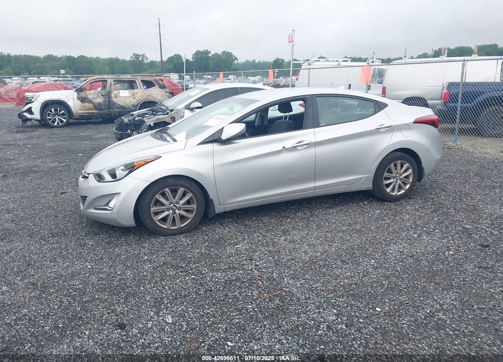 2015 HYUNDAI ELANTRA SE VIN: KMHDH4AE8FU415138