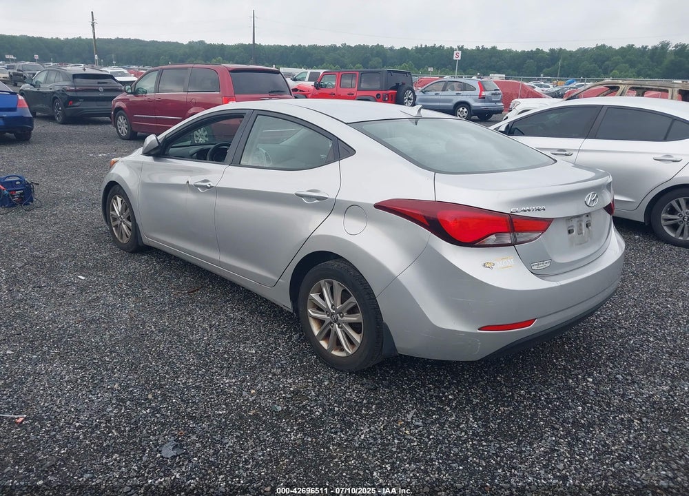 2015 HYUNDAI ELANTRA SE VIN: KMHDH4AE8FU415138