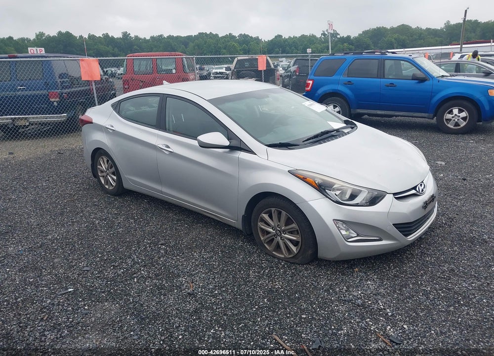 2015 HYUNDAI ELANTRA SE VIN: KMHDH4AE8FU415138