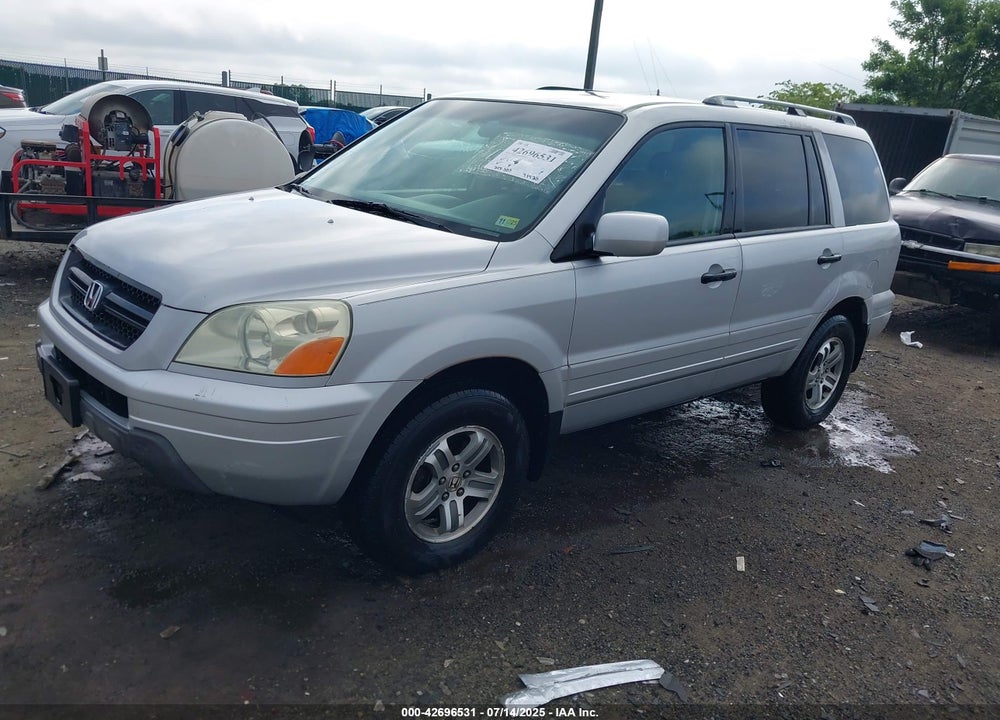 2004 HONDA PILOT VIN: 2HKYF18504H507142
