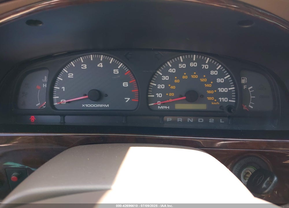 2001 TOYOTA 4RUNNER LIMITED V6 VIN: JT3GN87R510189110