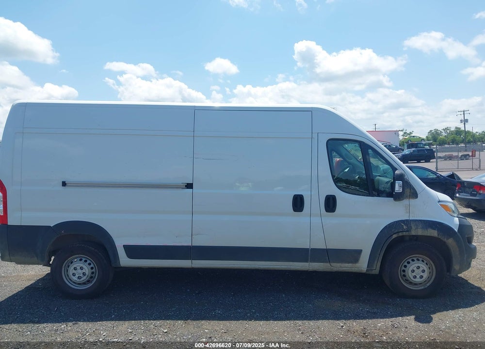 2024 RAM PROMASTER 2500 TRADESMAN HIGH ROOF 159 WB W/PASS SEAT VIN: 3C6LRVDG4RE121312