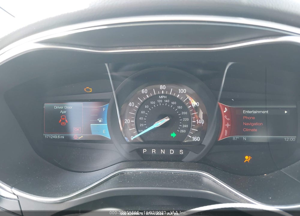 2014 FORD FUSION VIN: 3FA6P0HD0ER274406