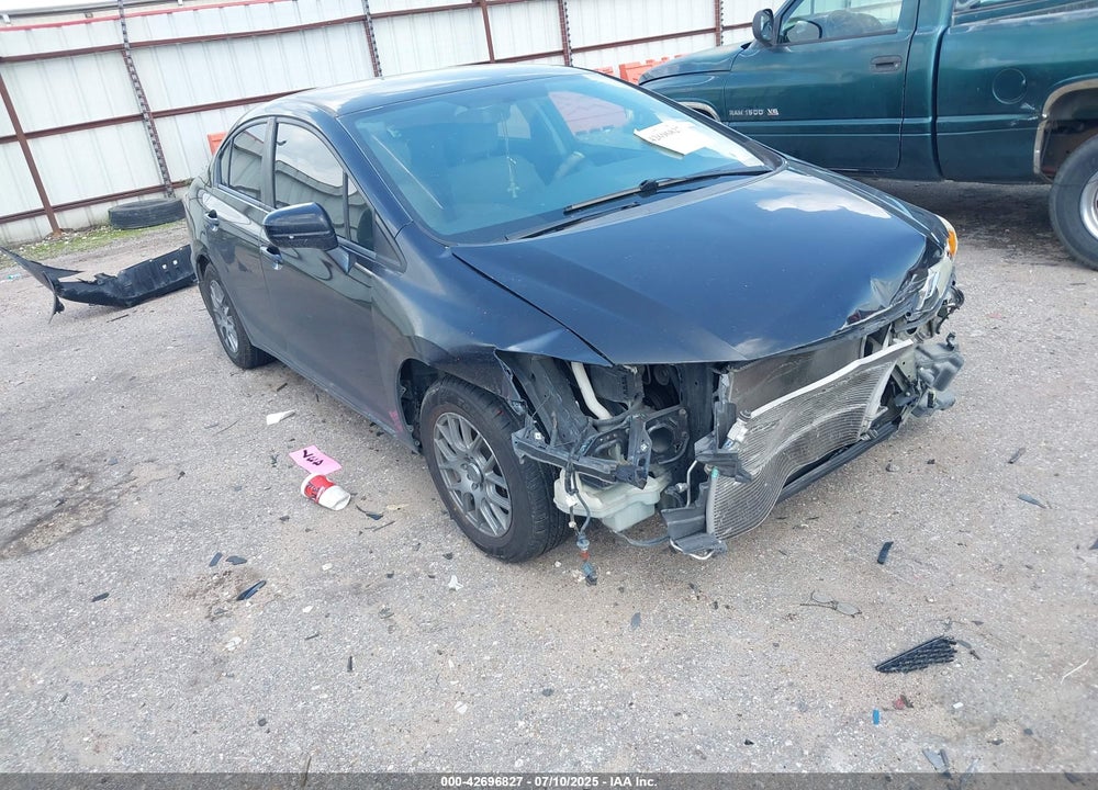 2014 HONDA CIVIC LX VIN: 19XFB2F51EE000767