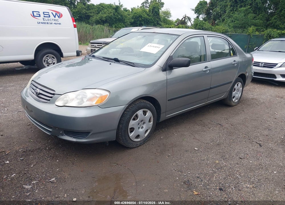 2004 TOYOTA COROLLA CE VIN: JTDBR32E342035487
