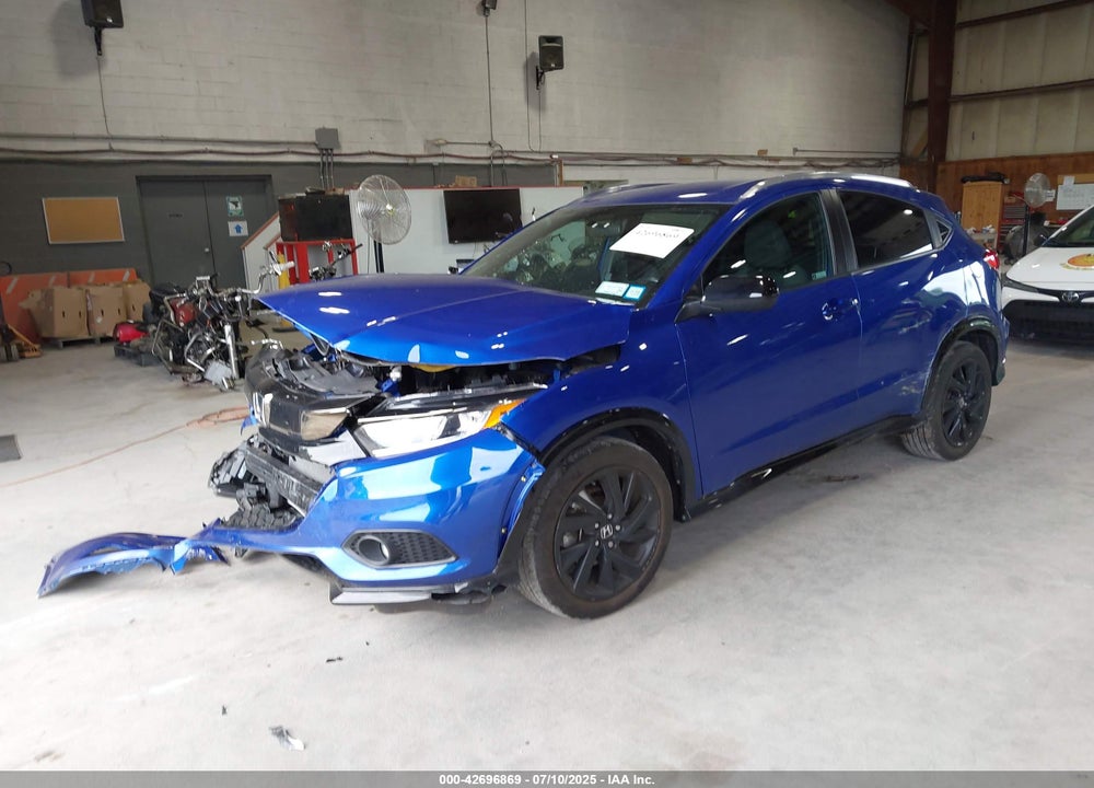 2021 HONDA HR-V AWD SPORT VIN: 3CZRU6H16MM723005