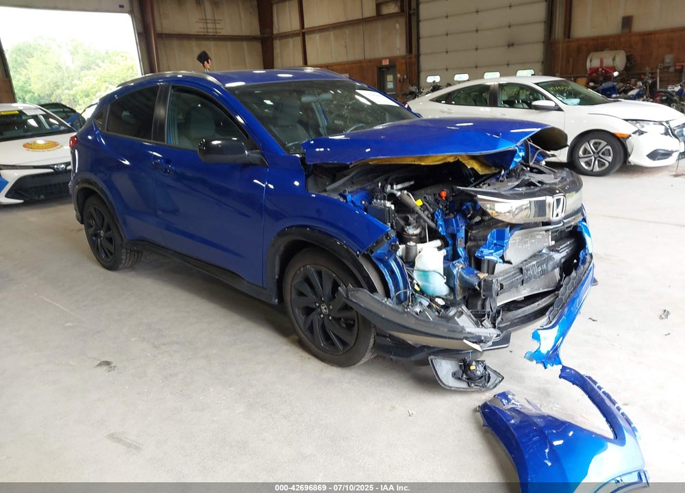 2021 HONDA HR-V AWD SPORT VIN: 3CZRU6H16MM723005