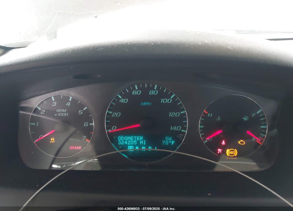 2012 CHEVROLET IMPALA VIN: 2G1WG5E3XC1133517