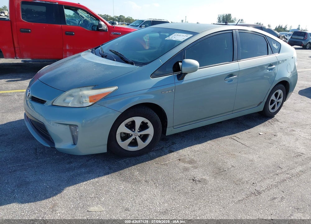 2014 TOYOTA PRIUS VIN: JTDKN3DU3E1804657