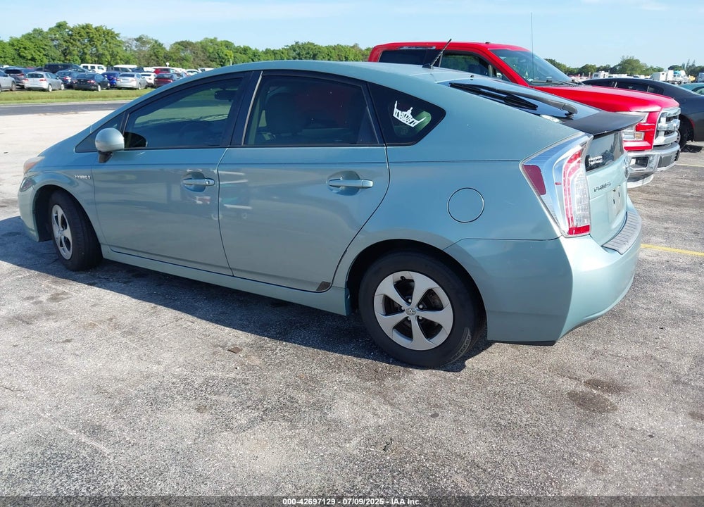 2014 TOYOTA PRIUS VIN: JTDKN3DU3E1804657