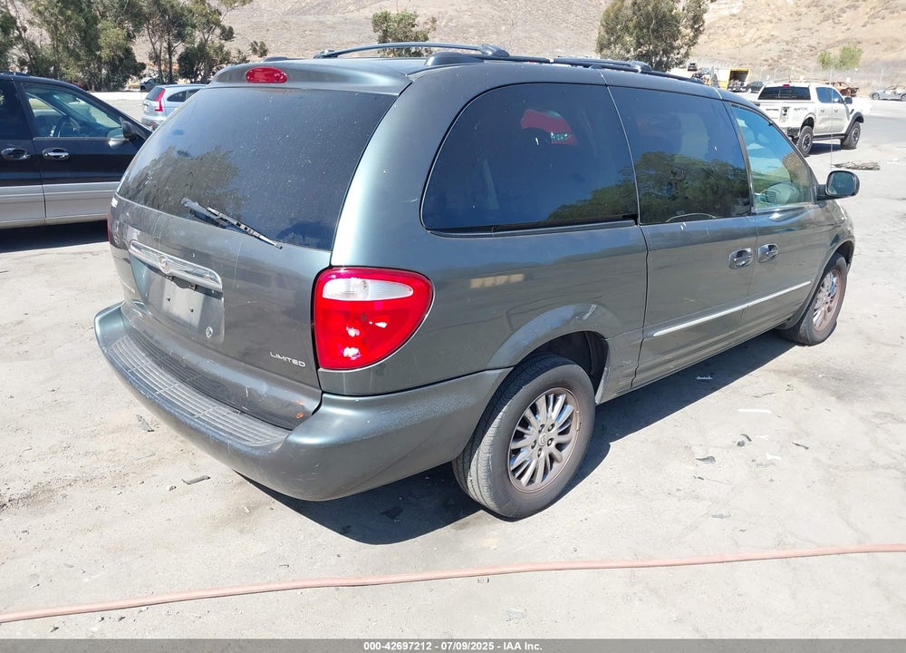 2003 CHRYSLER TOWN & COUNTRY LIMITED VIN: 2C8GP64L43R261707