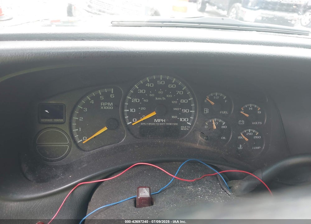 2000 CHEVROLET SILVERADO 1500 LS VIN: 2GCEK19T8Y1200319