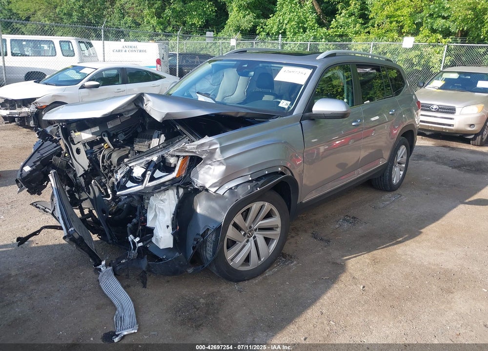 2021 VOLKSWAGEN ATLAS VIN: 1V2BR2CA2MC504776