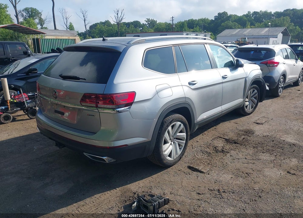 2021 VOLKSWAGEN ATLAS VIN: 1V2BR2CA2MC504776