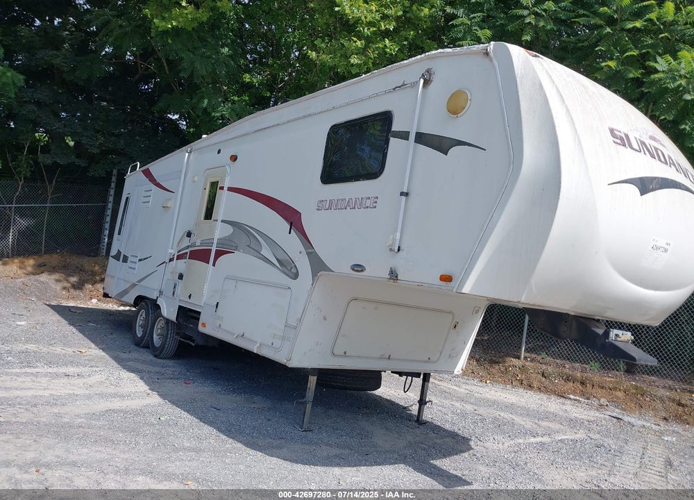 2008 HEARTLAND SUNDANCE 2800RL VIN: 5SFGF29228E030352