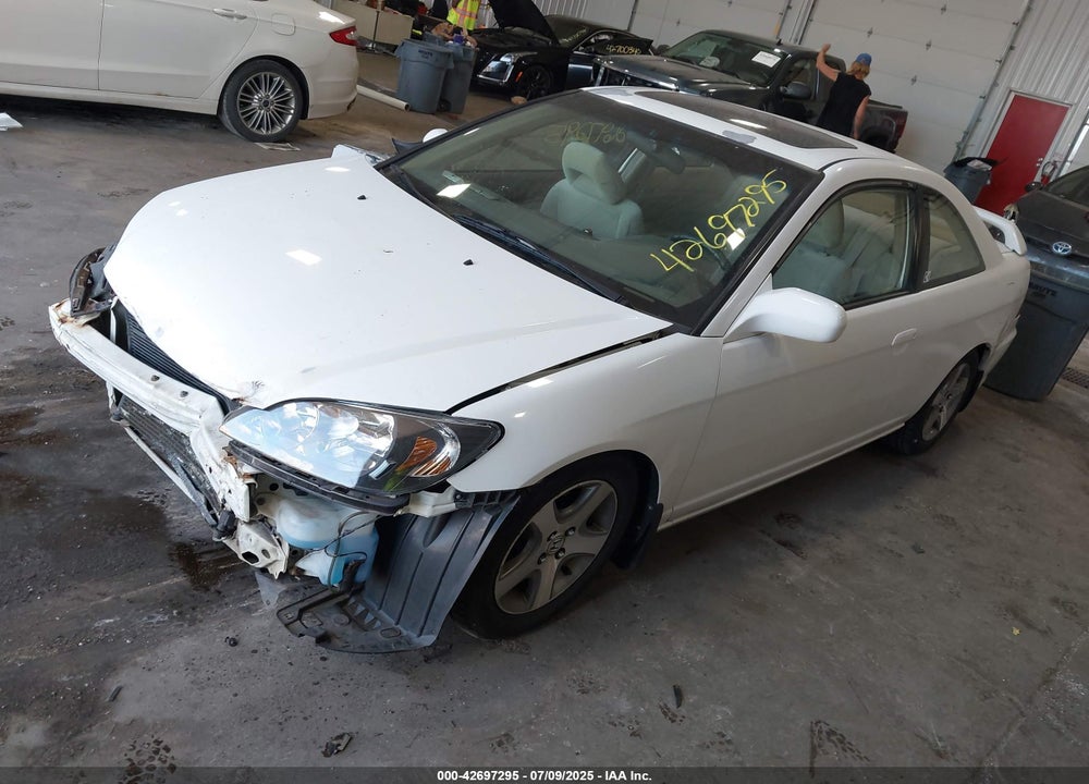 2004 HONDA CIVIC EX VIN: 1HGEM22934L046591