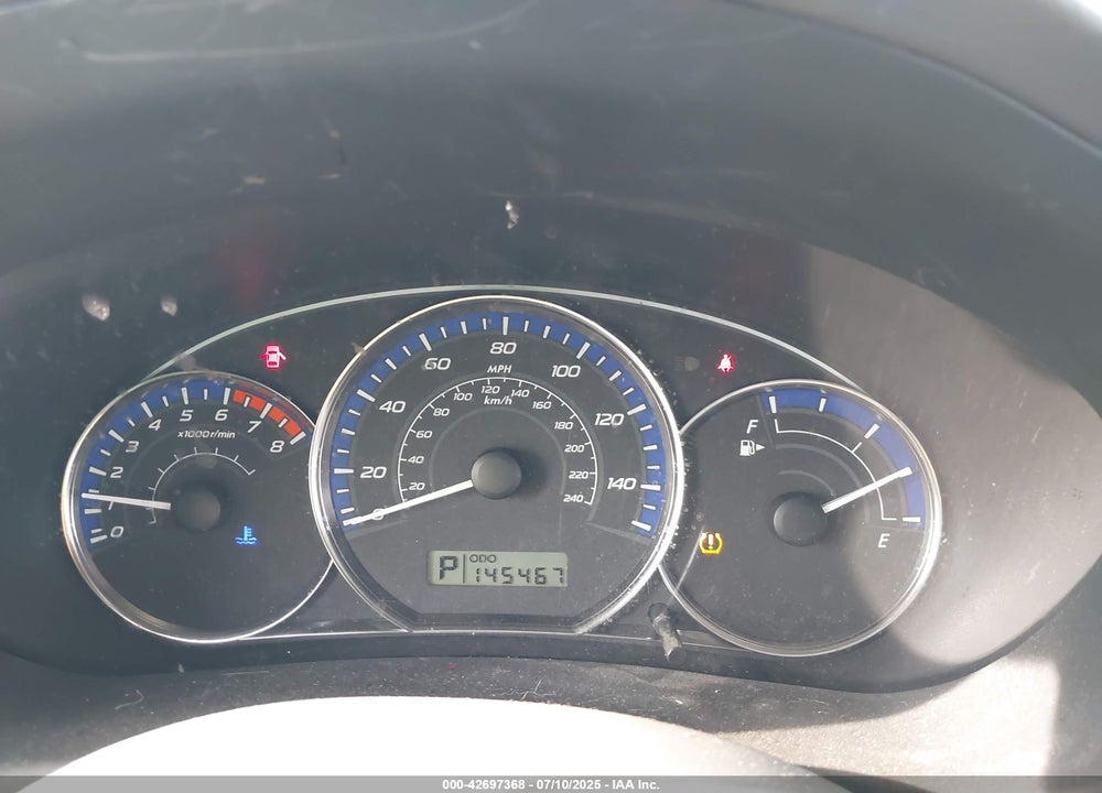 2010 SUBARU FORESTER VIN: JF2SH6CC5AH773805