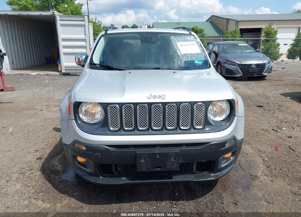 2016 JEEP RENEGADE VIN: ZACCJABT7GPD91157