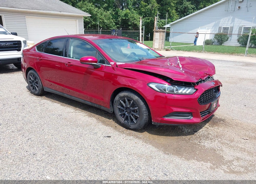 2016 FORD FUSION S VIN: 1FA6P0G77G5130398