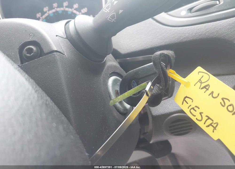 2019 FORD FIESTA VIN: 3FADP4BJXKM151850